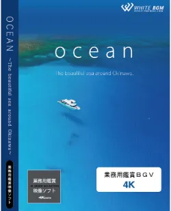 業務用鑑賞映像「ocean －The beautiful sea around Okinawa－」 4K画質