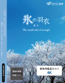業務用鑑賞映像「『氷の羽衣』－The crystal robe of an angel－」 4K画質