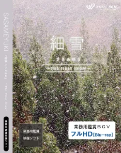 業務用鑑賞映像「細雪 ささめゆき －The first snow－」 フルHD画質