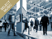 企業展示会場に合うBGMページへのリンクボタンです